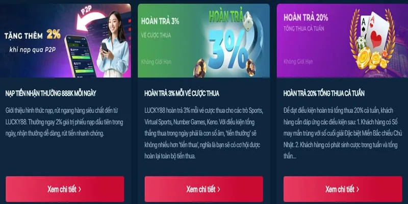 Ưu đãi nạp tiền hàng ngày Dabet